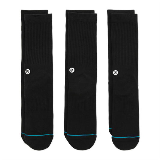 Stance Staples Men's Socks ~ Icon 3 Pack black (NOS)