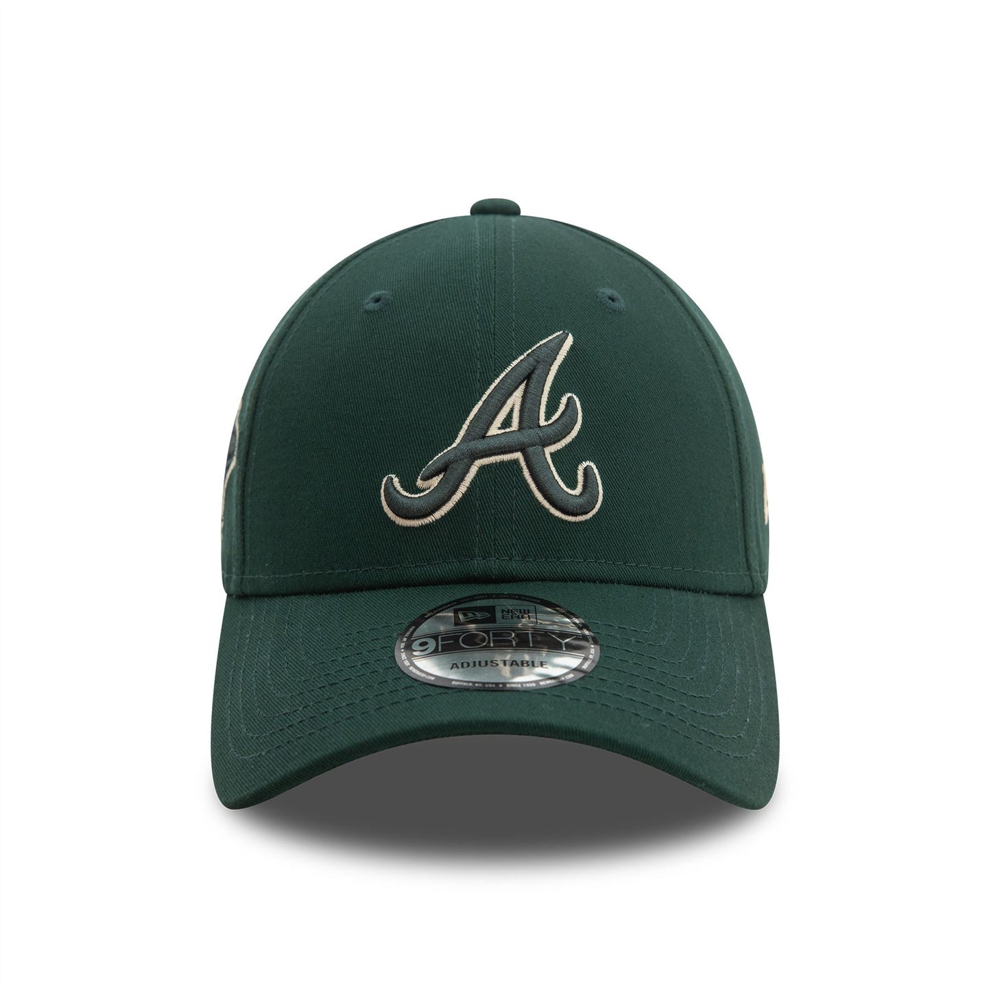 Atlanta Braves Seasonal World Series Dark Green 9FORTY Adjustable Cap