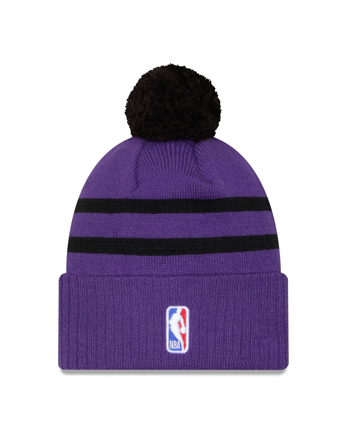 LA Lakers Knitted New Era Bobble Cuff Beanie