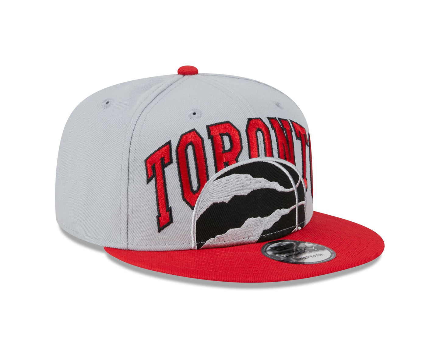 New Era Mens NBA Authentics 9Fifty Cap ~ Toronto Raptors Tip-Off grey