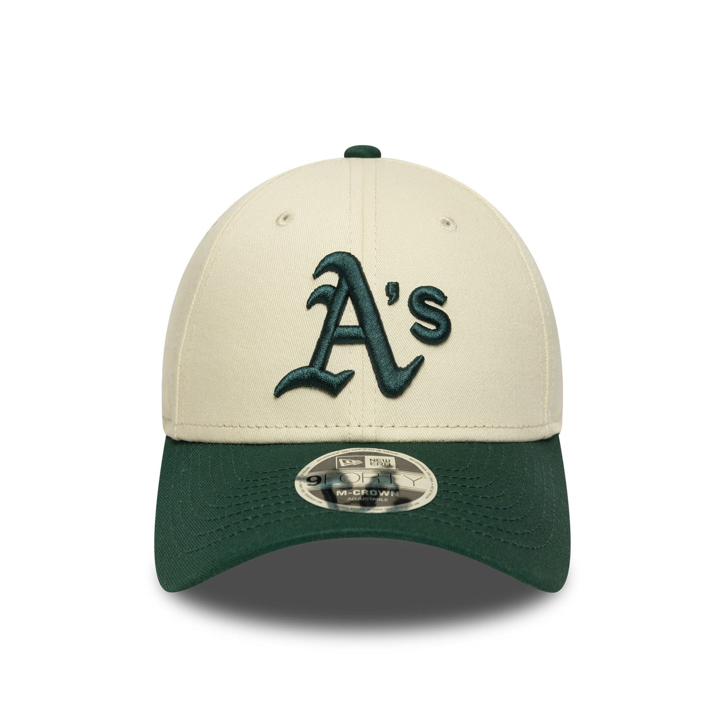 Oakland Athletics Colour Block Cream 9FORTY M-Crown Adjustable Cap