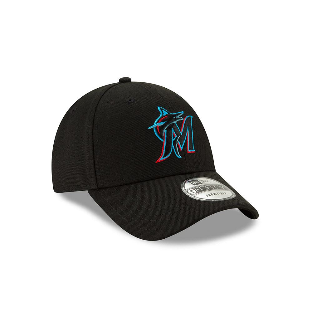 New Era 9Forty Adjustable Curve Cap ~ Miami Marlins 2