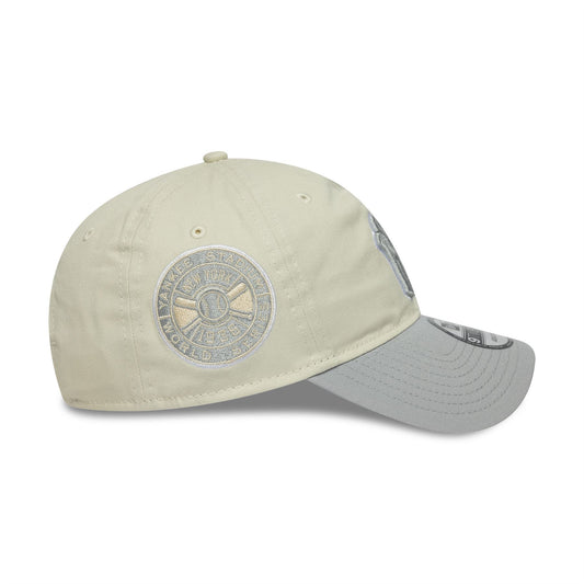 New York Yankees Cooperstown MLB World Series Cream 9TWENTY Adjustable Cap