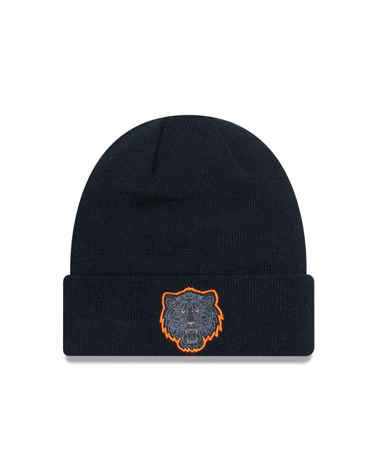 New Era Mens Knitted Cuff Beanie ~ Detroit Tigers black