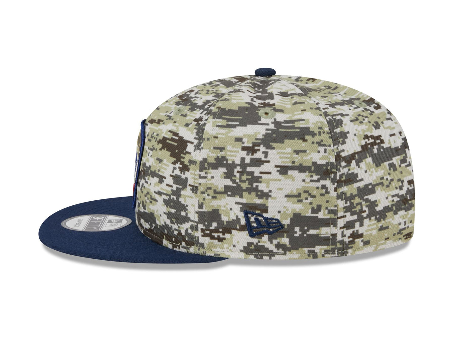 New Era Mens NFL Salute To Service Snapback 9Fifty Cap ~ 'New England Patriots' camo