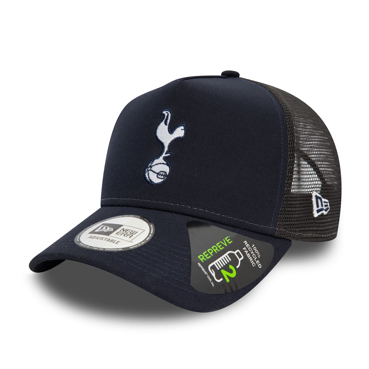 New Era Mens Repreve EF Trucker Cap ~ Tottenham Hotspur black