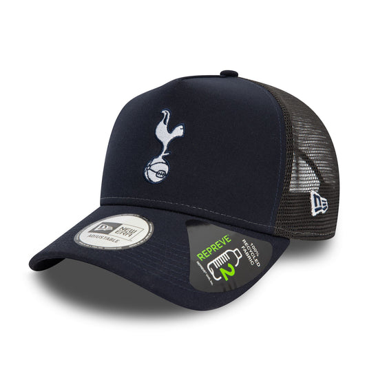 New Era Mens Repreve EF Trucker Cap ~ Tottenham Hotspur black