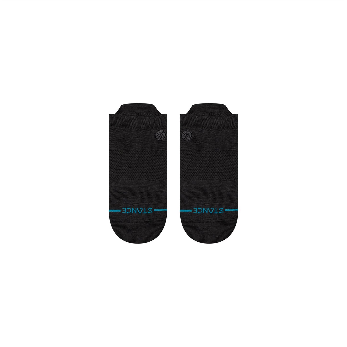 Icon Low Tab Mens Crew Black Socks Stance