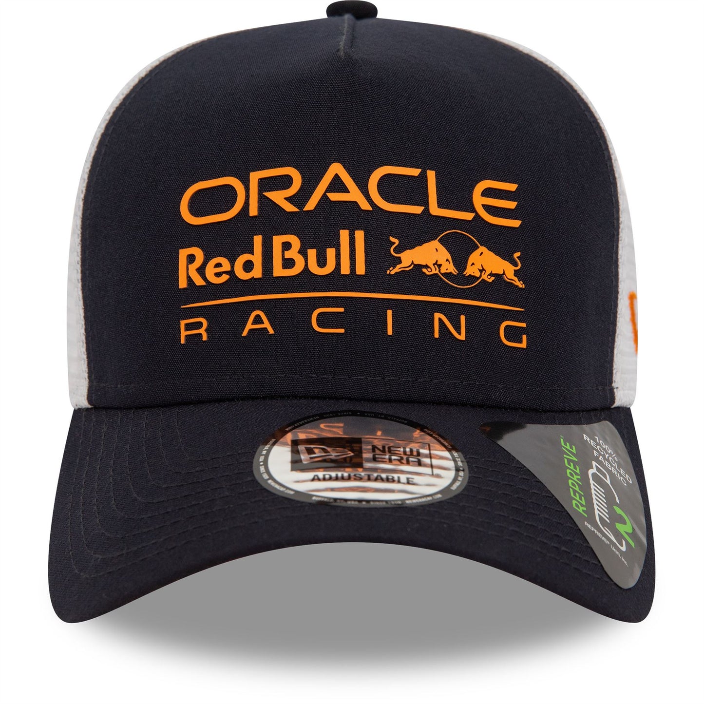 New Era Mens Sustainable E Frame Trucker Cap ~ Oracle Red Bull F1 Racing navy