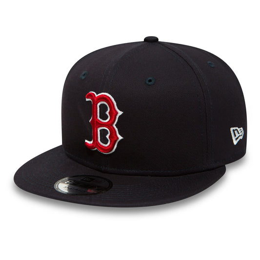 New Era Mens MLB Snapback 9Fifty Team Cap ~ Boston Red Sox navy