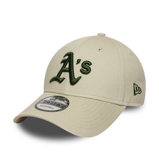 Oakland Athletics League Essential Cream 9FORTY Adjustable Cap