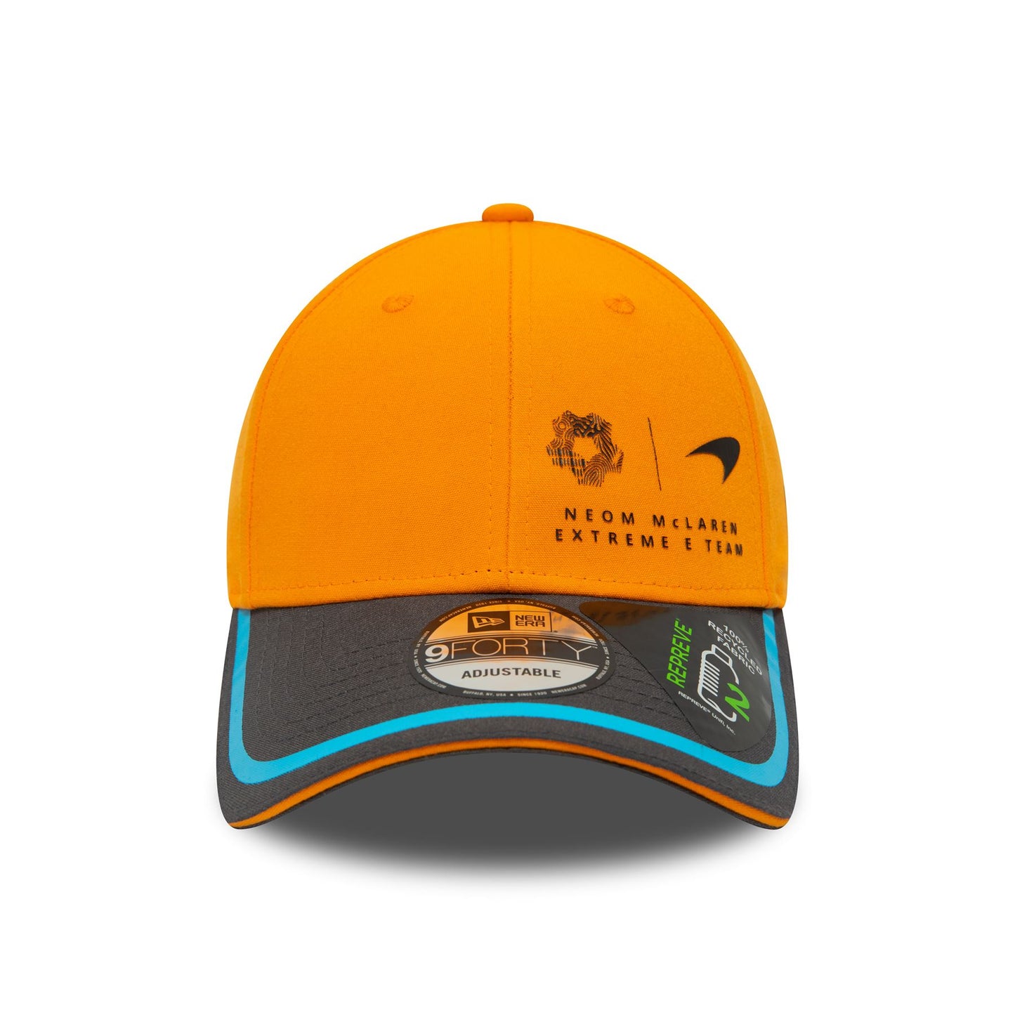 New Era Mens 9Forty Snapback Cap ~ McLaren Extreme Team Orange