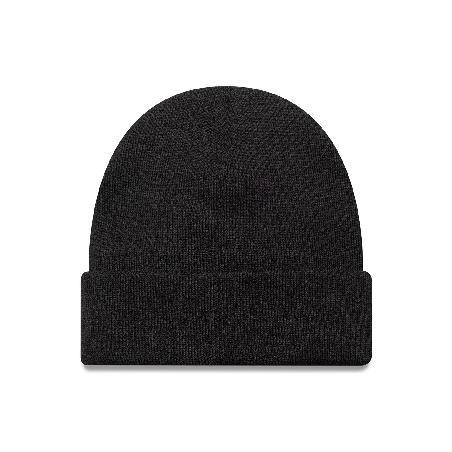 Las Vegas Raiders NBA Mini Logo Cuff Knit Beanie Hat Black