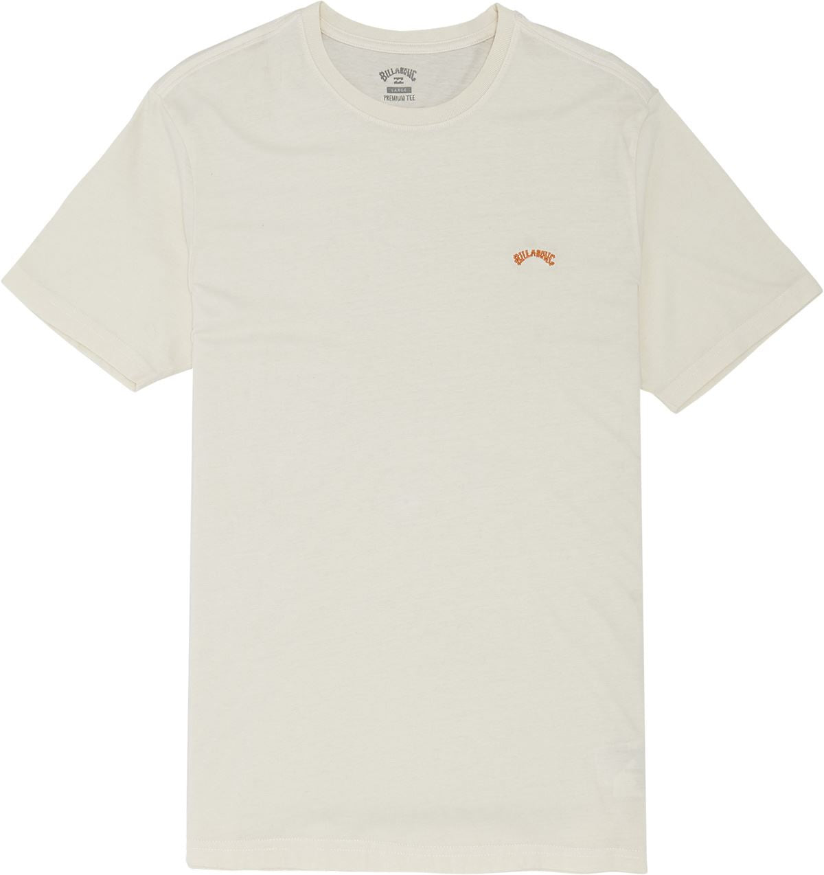 Billabong Men's T-Shirt ~ Arch Washed snow