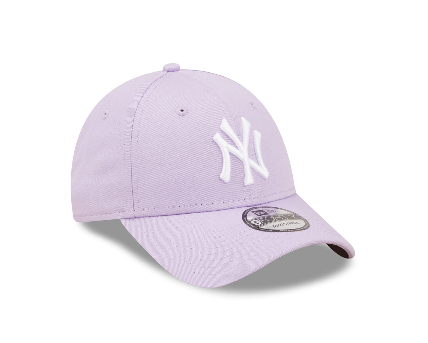 New Era Mens League Essential 9Forty Adjustable Cap ~ New York Yankees purple