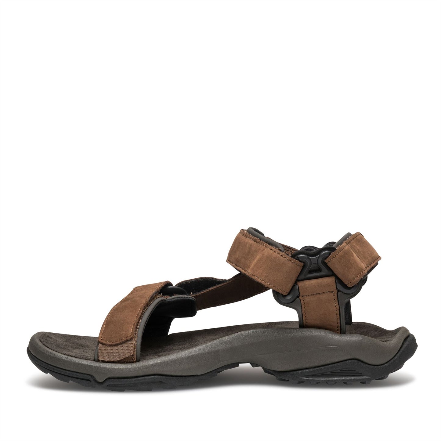 Teva Mens Walk And Hike Leather Sandals Terra Fl Lite brown