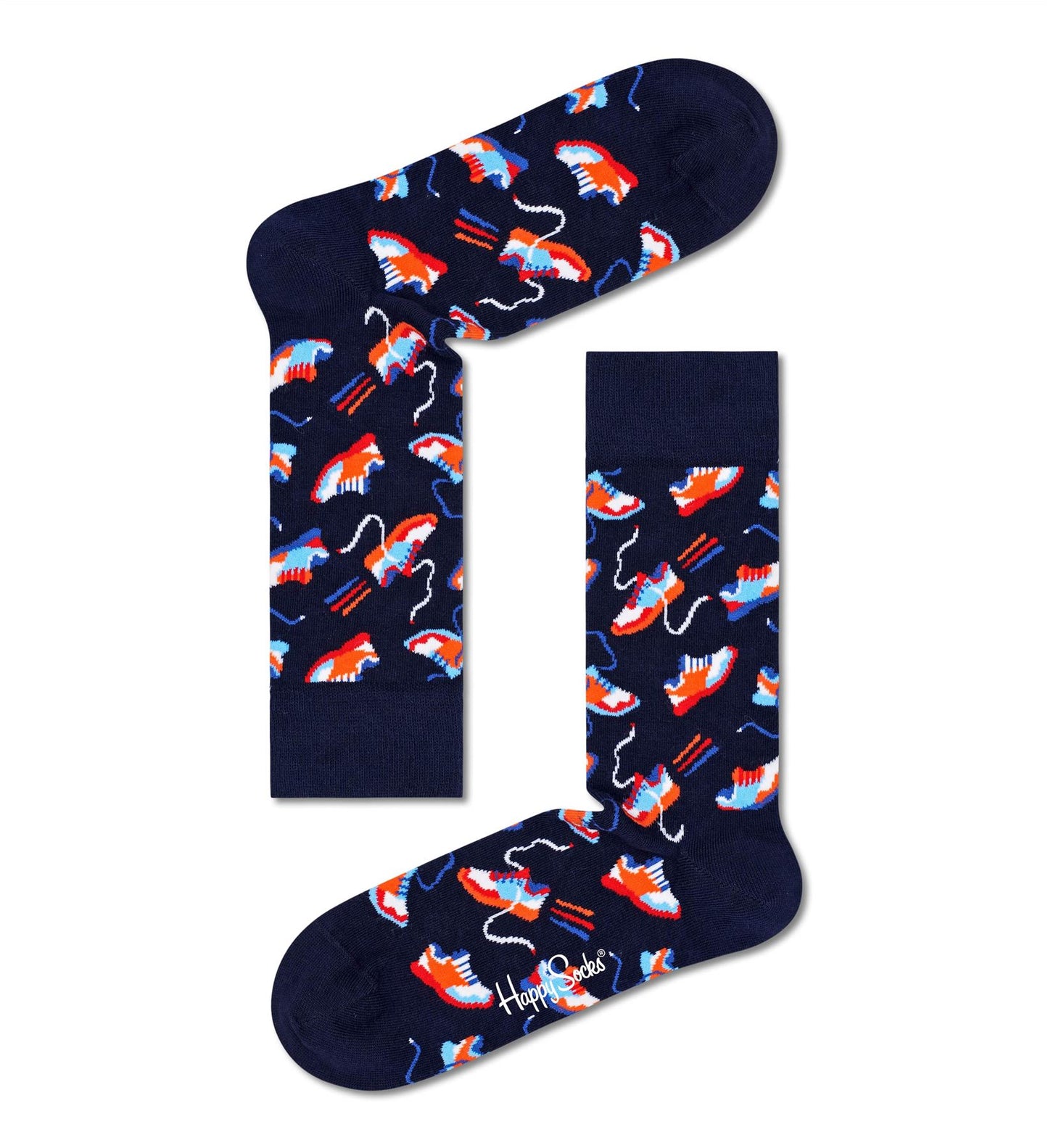 Happy Socks - Crew Socks (Size 41-46) ~ Run For It