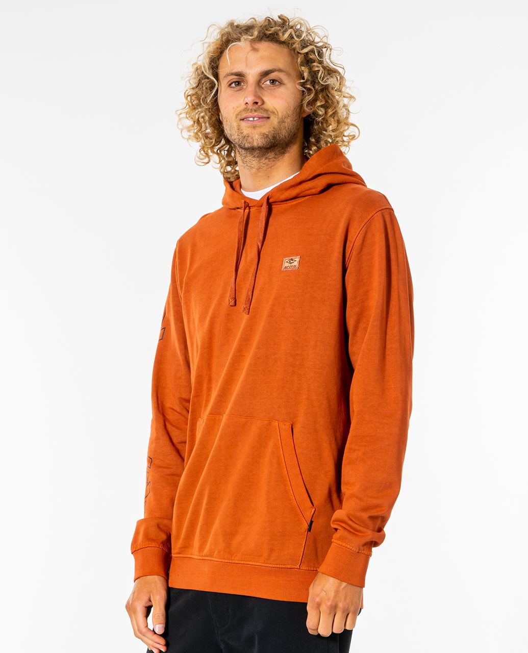Rip Curl Surfers Hood Fleece ~ Originals red dirt