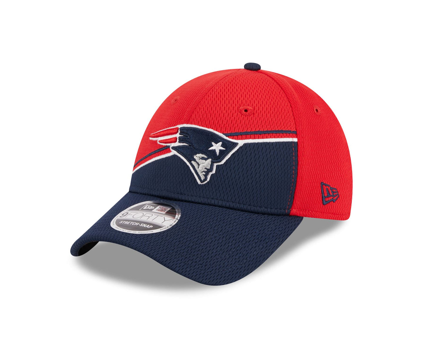 New Era Mens 940SS CW NFL Sideline Stretch Snapback 9Forty OSFA Cap ~ New England Patriots