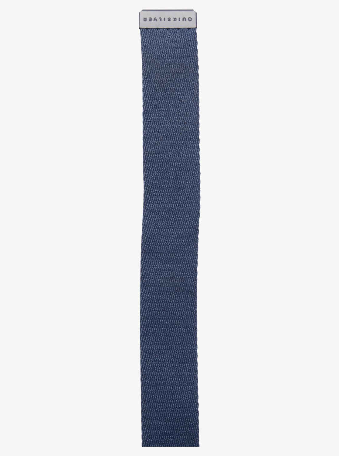 Quiksilver Men's Reversible Web Belt With Bottle Opener ~ The Jam5 blue/grey