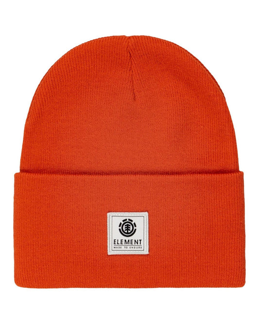 Element Men's Cuff Beanie ~ Dusk red clay