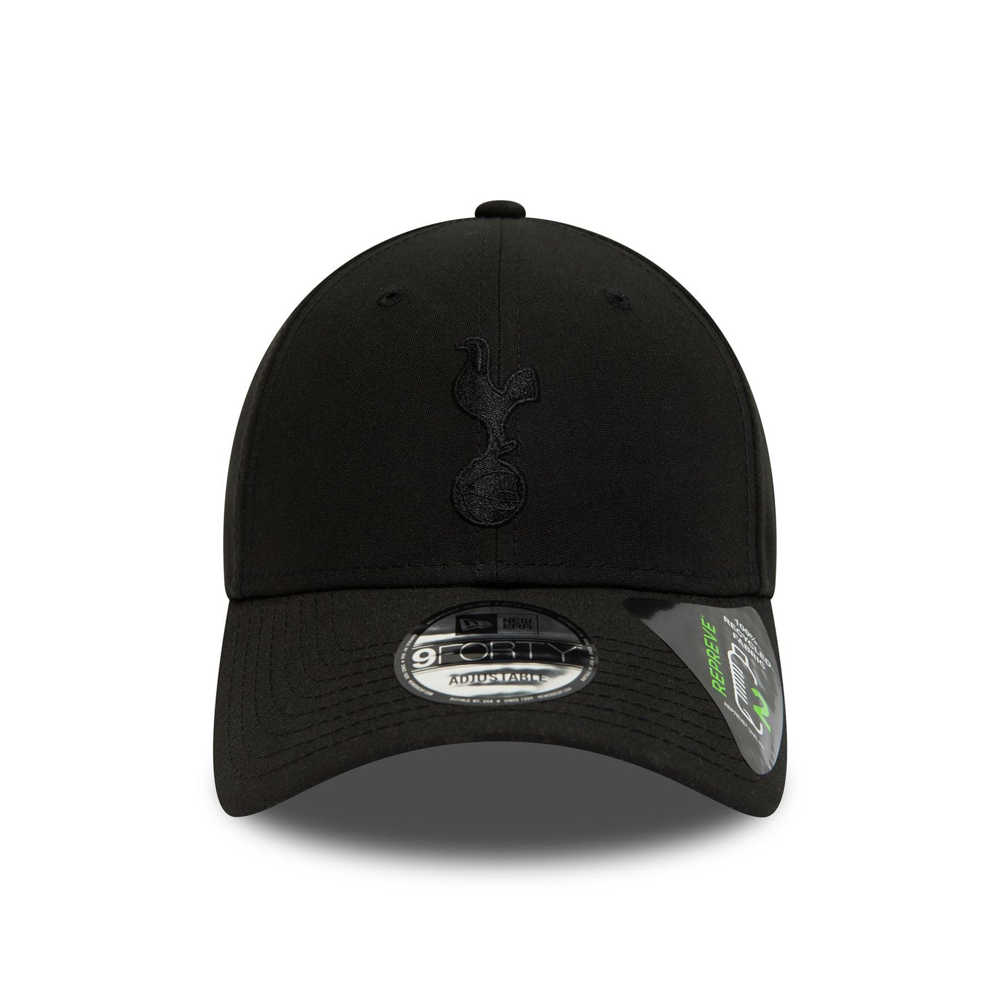 New Era Mens Repreve 9Forty Cap ~ Tottenham Hotspur black