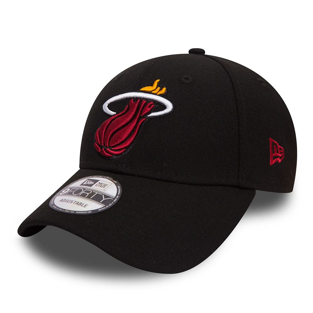 New Era 9Forty Adjustable Curve Cap ~ Miami Heat