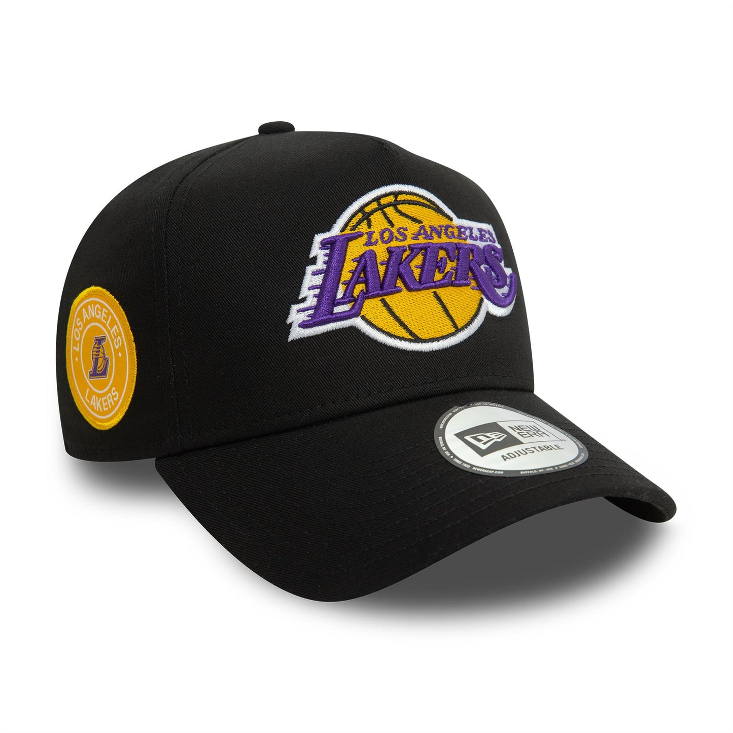 LA Lakers Patch Black 9FORTY E-Frame Cap