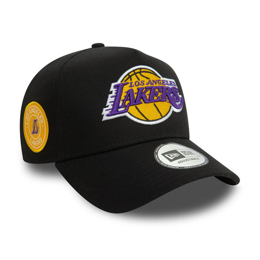LA Lakers Patch Black 9FORTY E-Frame Cap