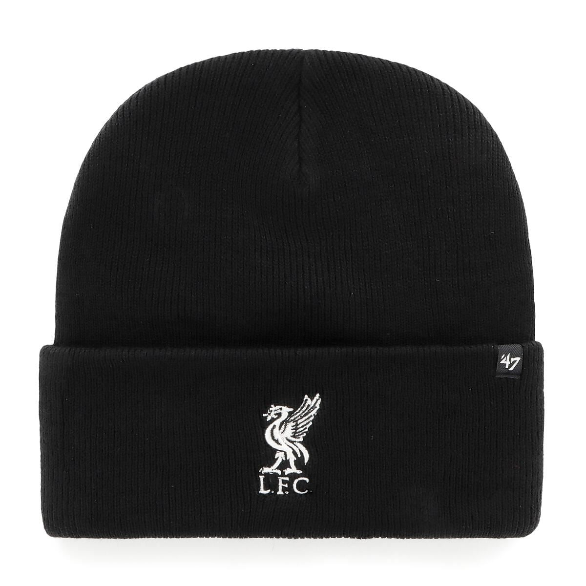 Liverpool FC Cuff Knit Black 47 Brand Beanie