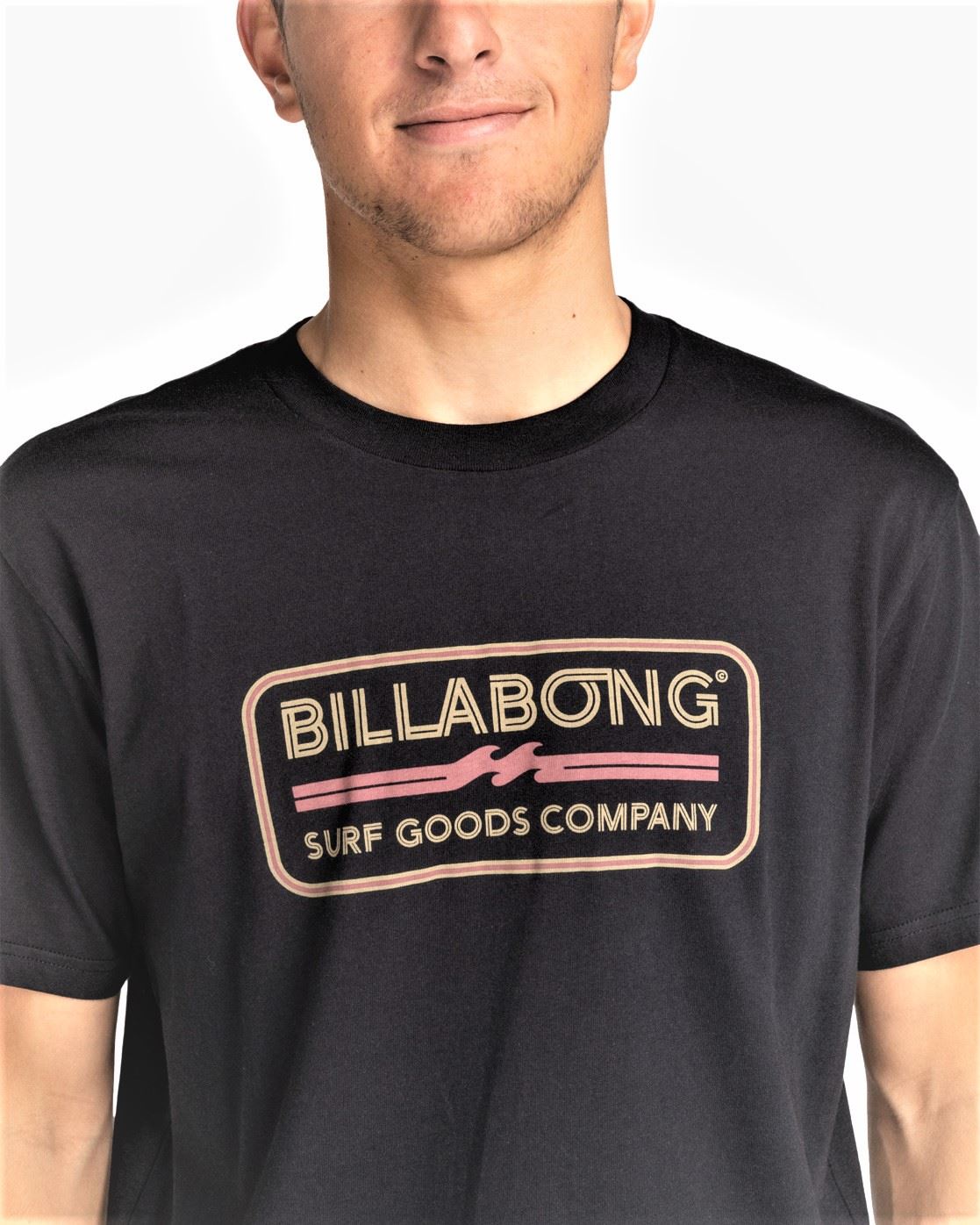 Billabong Mens SS Cotton T-Shirt ~ Trademark black