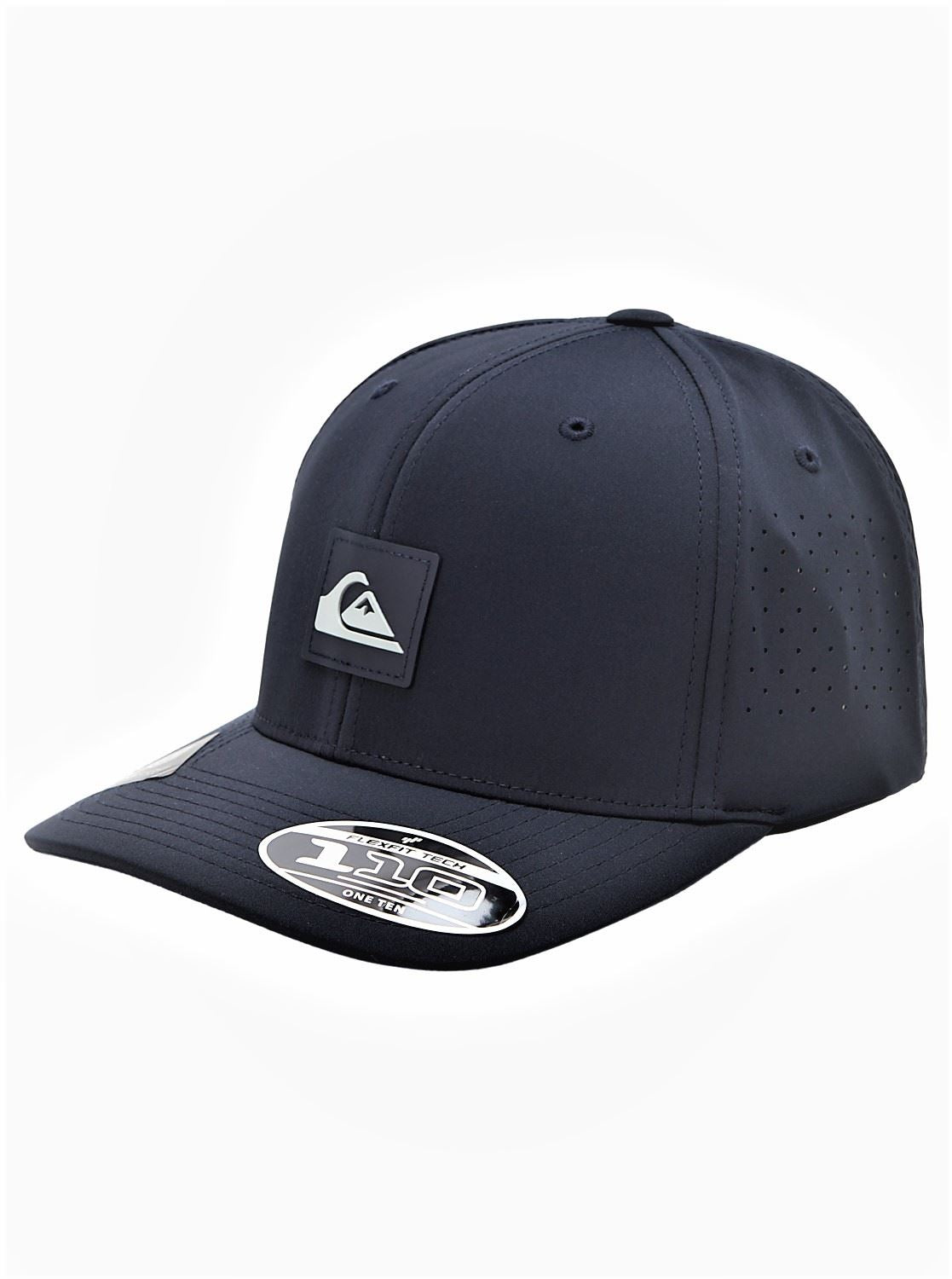 Quiksilver Mens Curve Adjustable 110 Flexfit Cap ~ Adapted blue