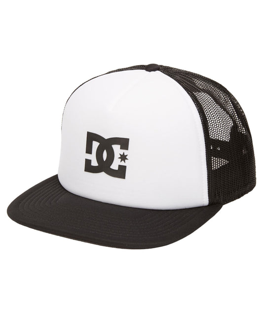 DC Shoes Cap Trucker Snapback Mens Gas station White