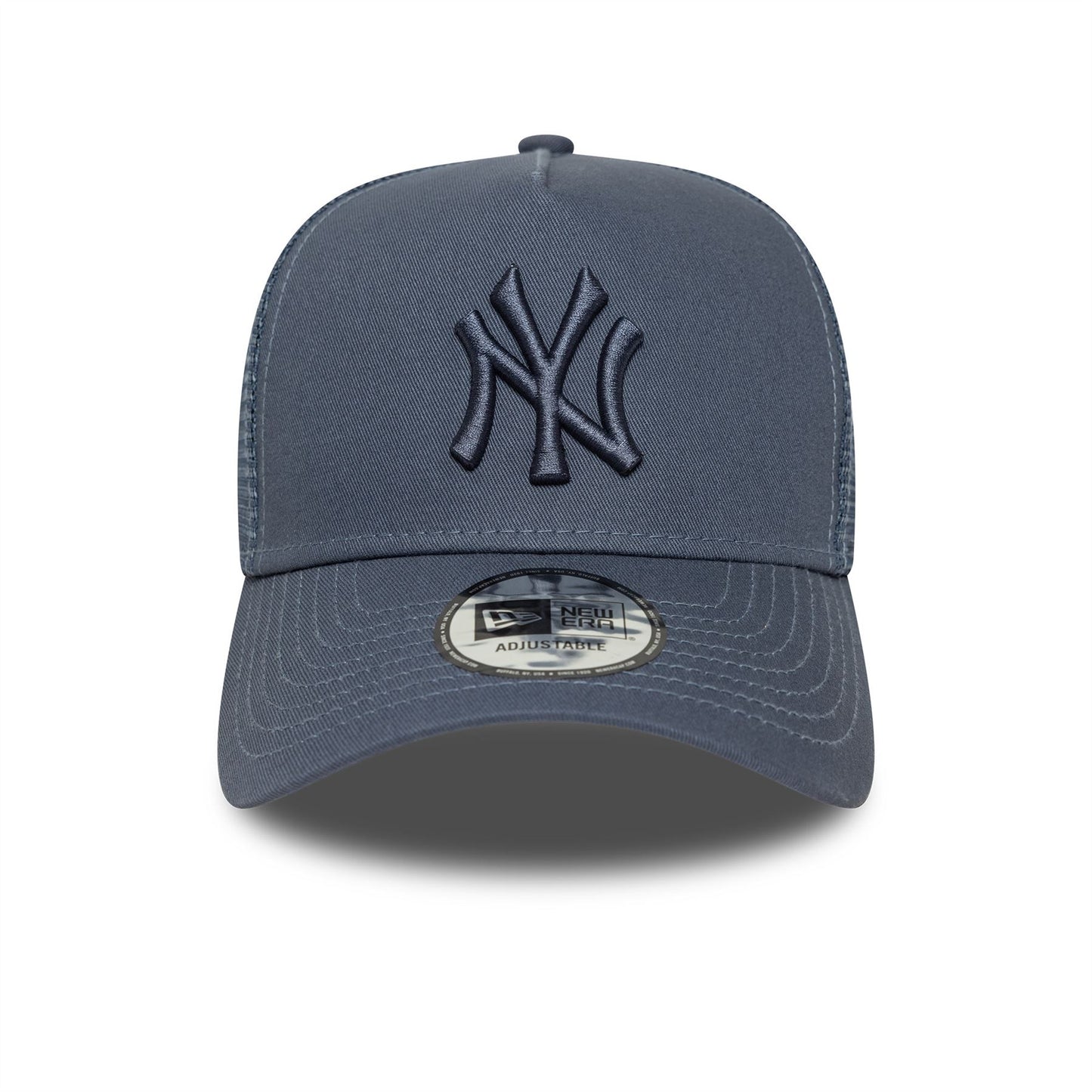 New York Yankees League Essential Dark Blue 9FORTY A-Frame Trucker Adjustable Cap
