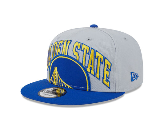 New Era Mens NBA Authentics 9Fifty Cap ~ Golden State Warriors Tip-Off grey
