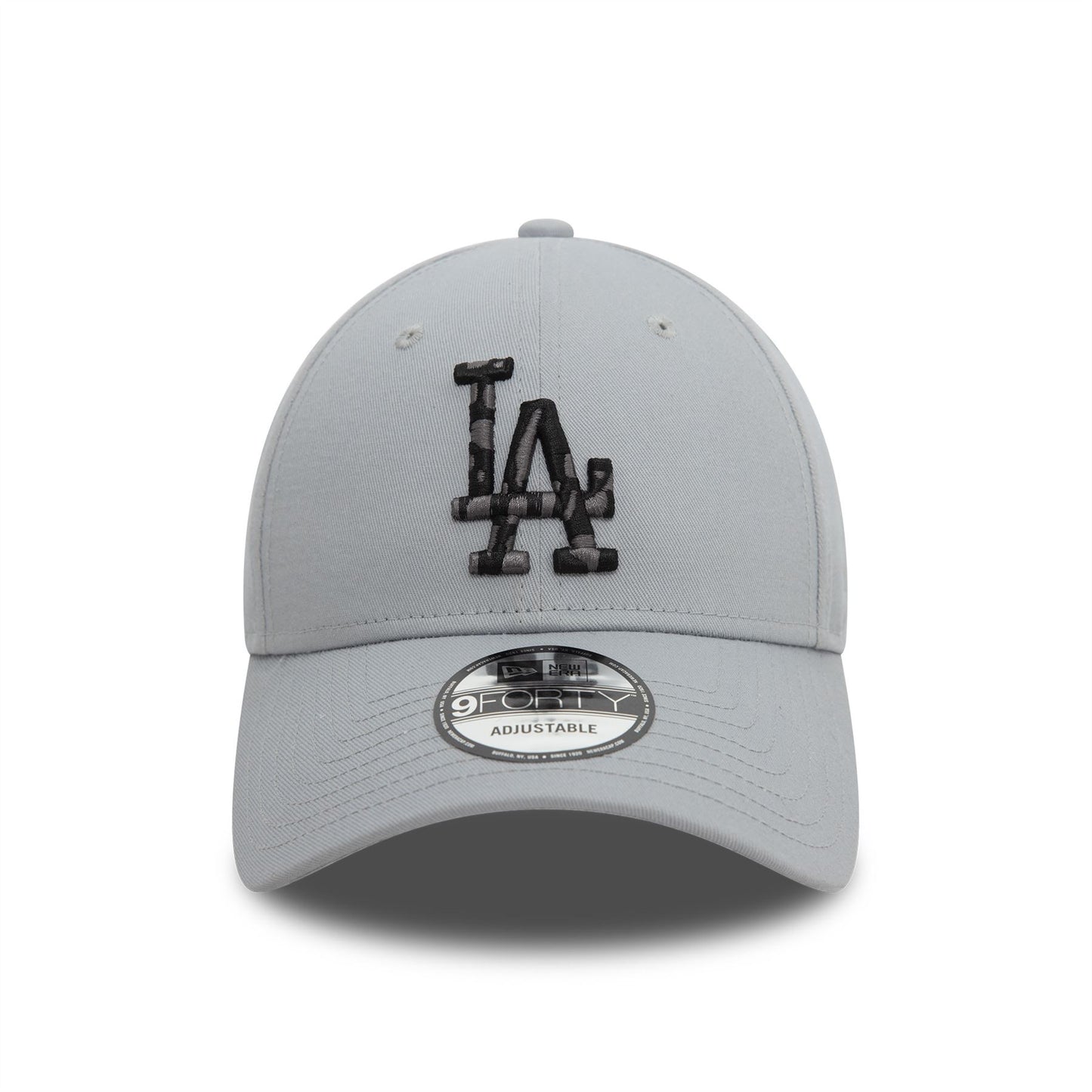 New Era Mens Seasonal Infill 9Forty Cap ~ LA Dodgers grey