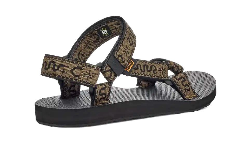 Teva Original Universal Bandana Sandals Dark Olive Mens Walk Hike
