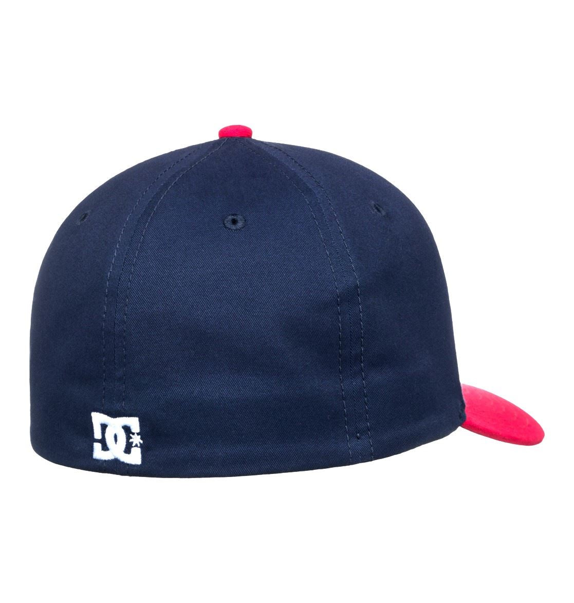 DC Shoes Star Cap 6 Panel Navy Red