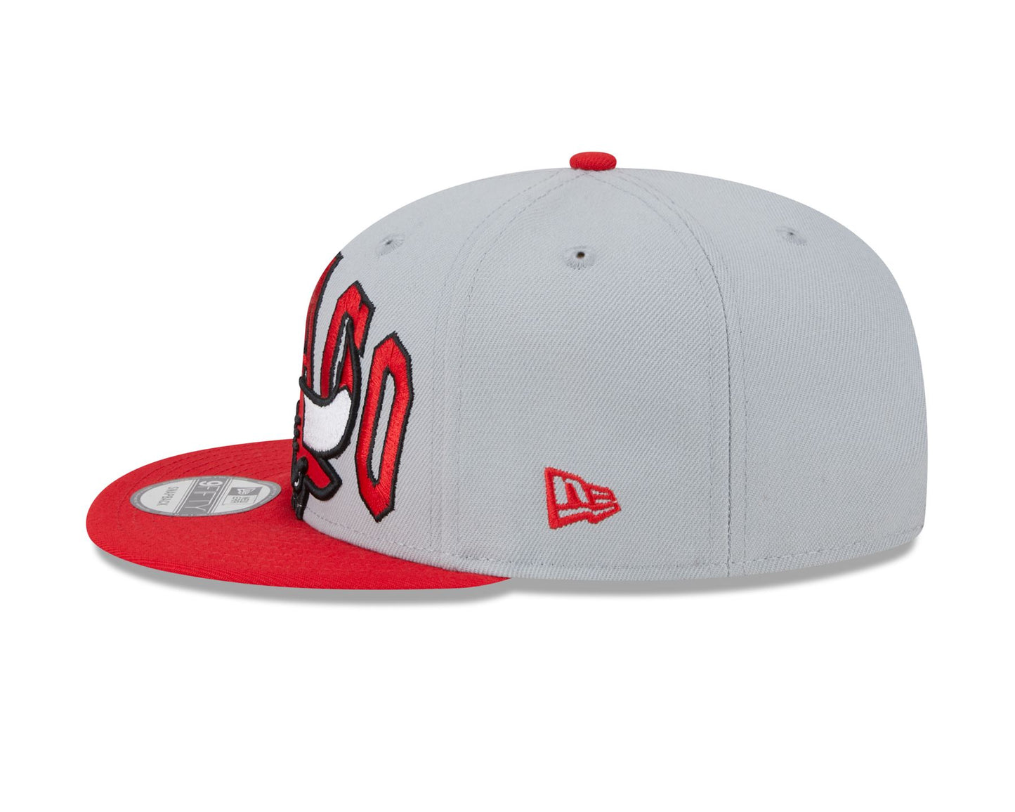 New Era Mens NBA Authentics 9Fifty Cap ~ Chicago Bulls Tip-Off grey