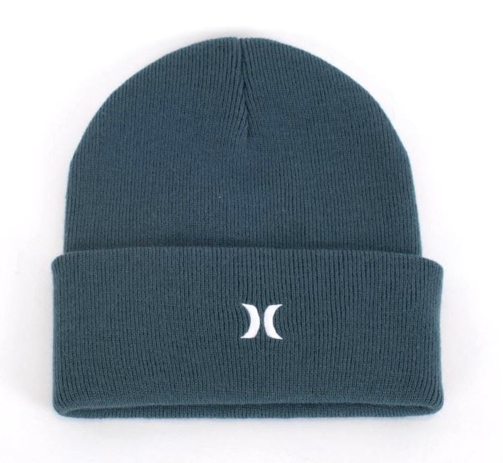 Hurley Max 2.0  Cuff Beanie Knitted Green