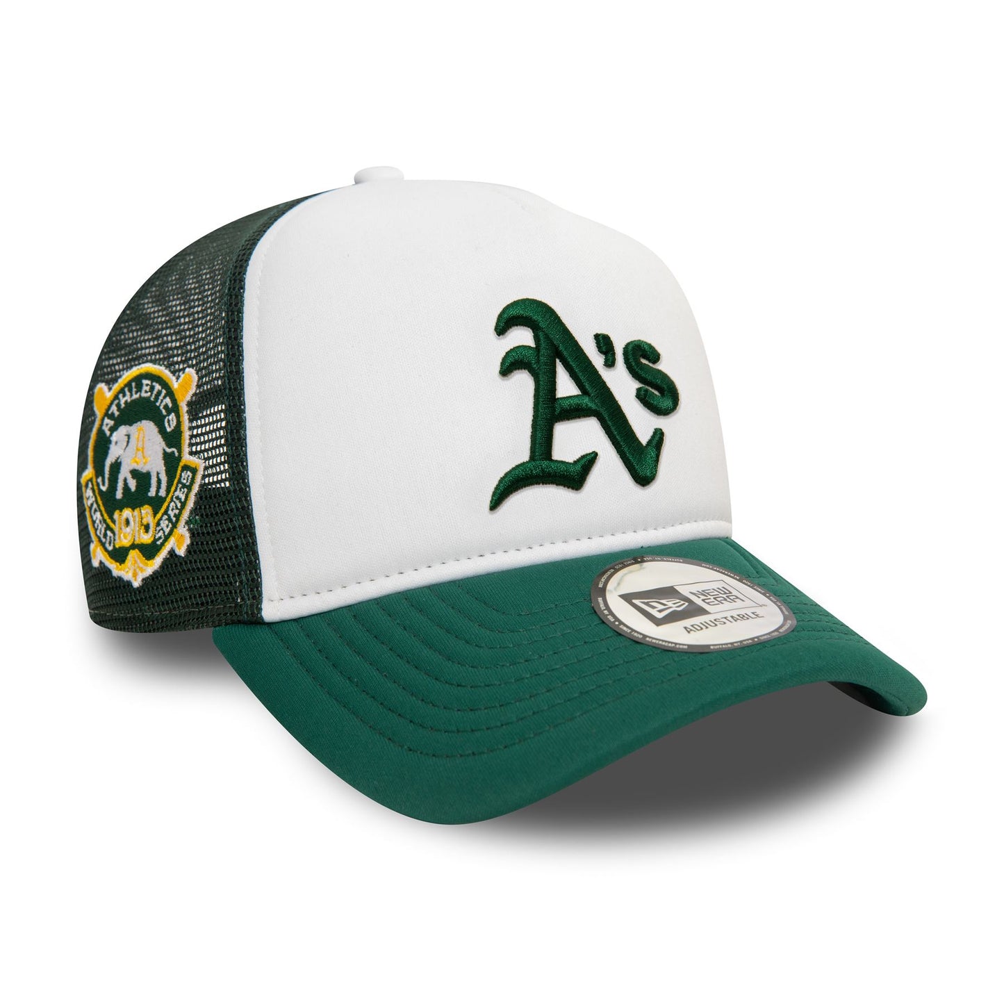 New Era Mens World Series Oakland Athletics Trucker Cap