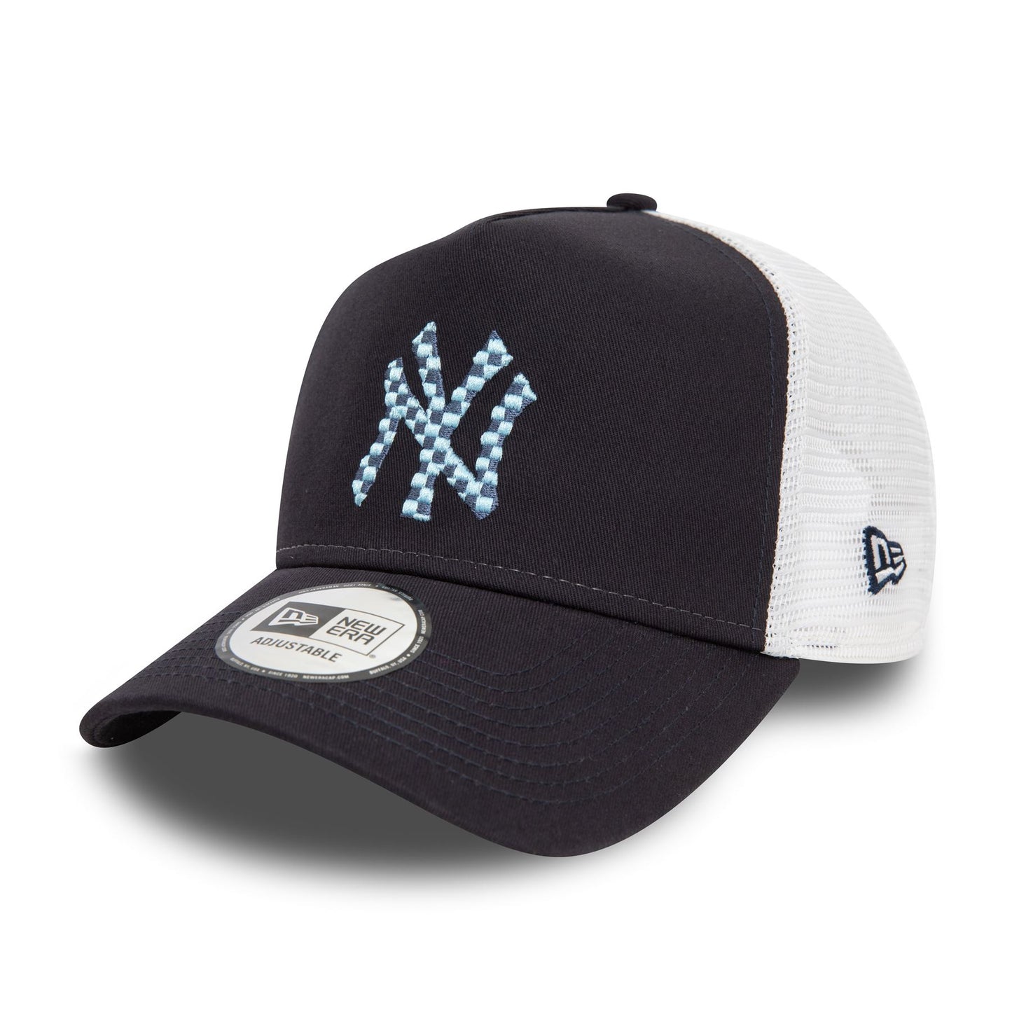 New Era Mens Seasonal Infill Trucker Cap ~ New York Yankees black blue