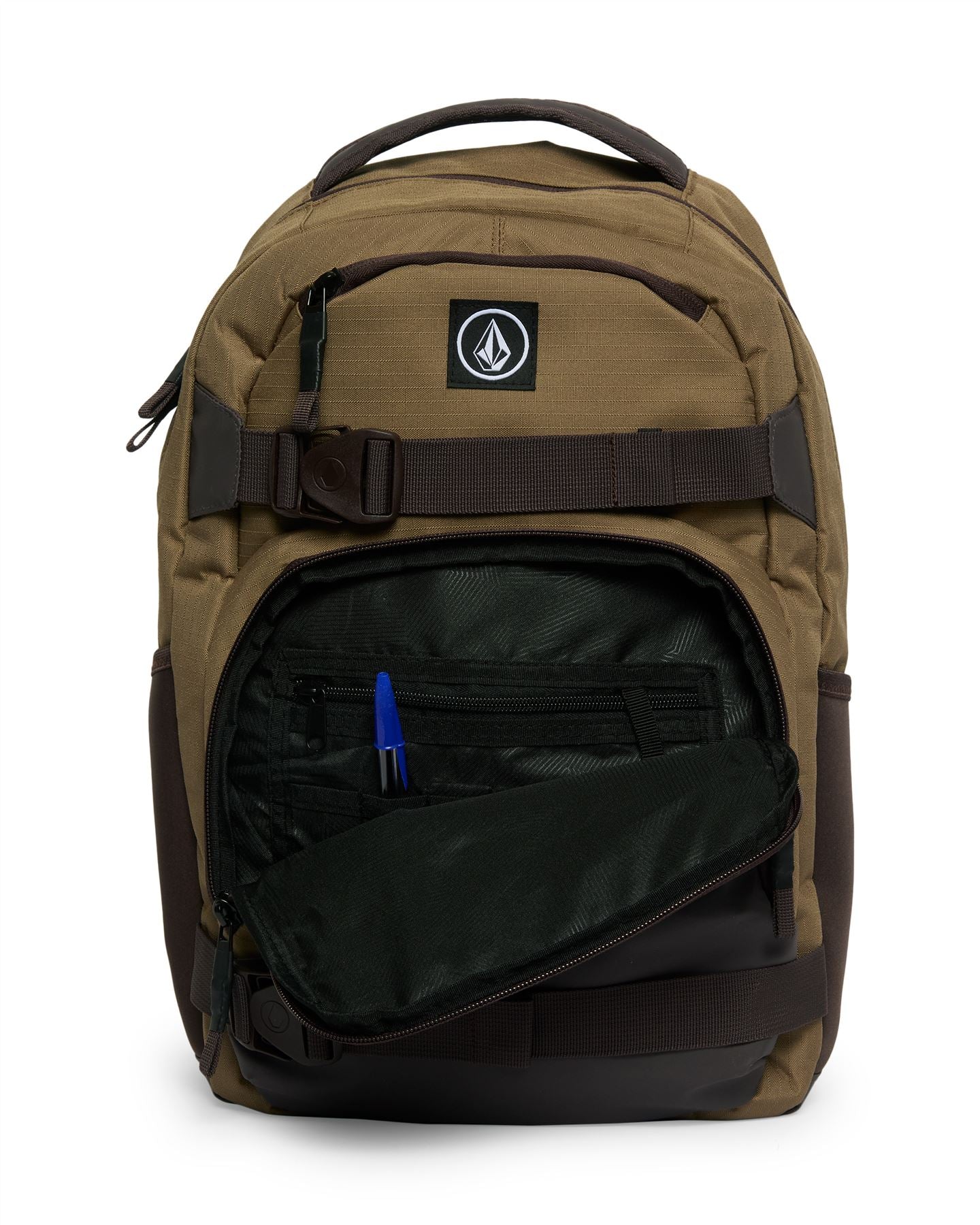 Volcom 23L Skate Backpack Grindstone Brown