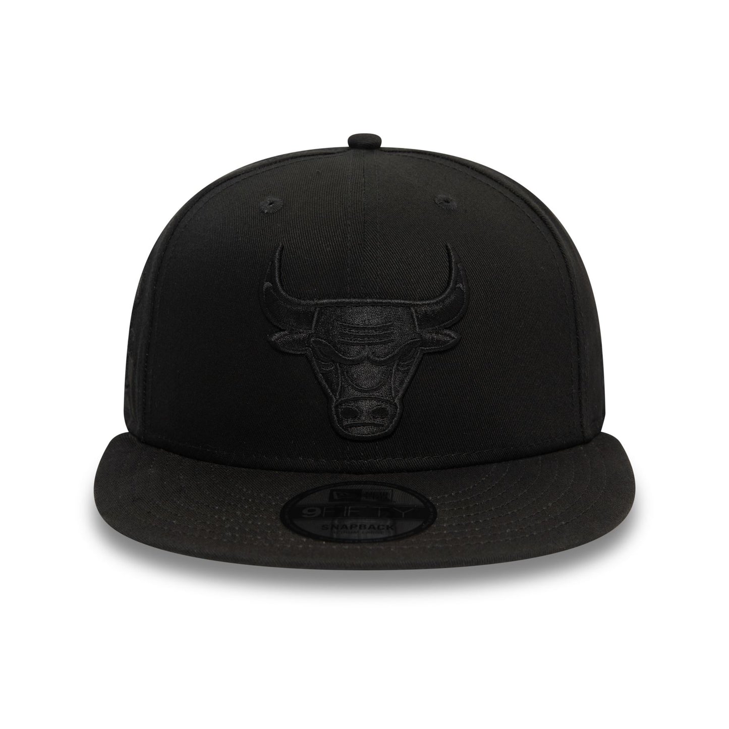 New Era Mens Monochrome 9Fifty Cap ~ Chicago Bulls black