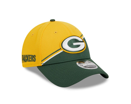 New Era Mens 940SS CW NFL Sideline Stretch Snapback 9Forty OSFA Cap ~ Green Bay Packers green