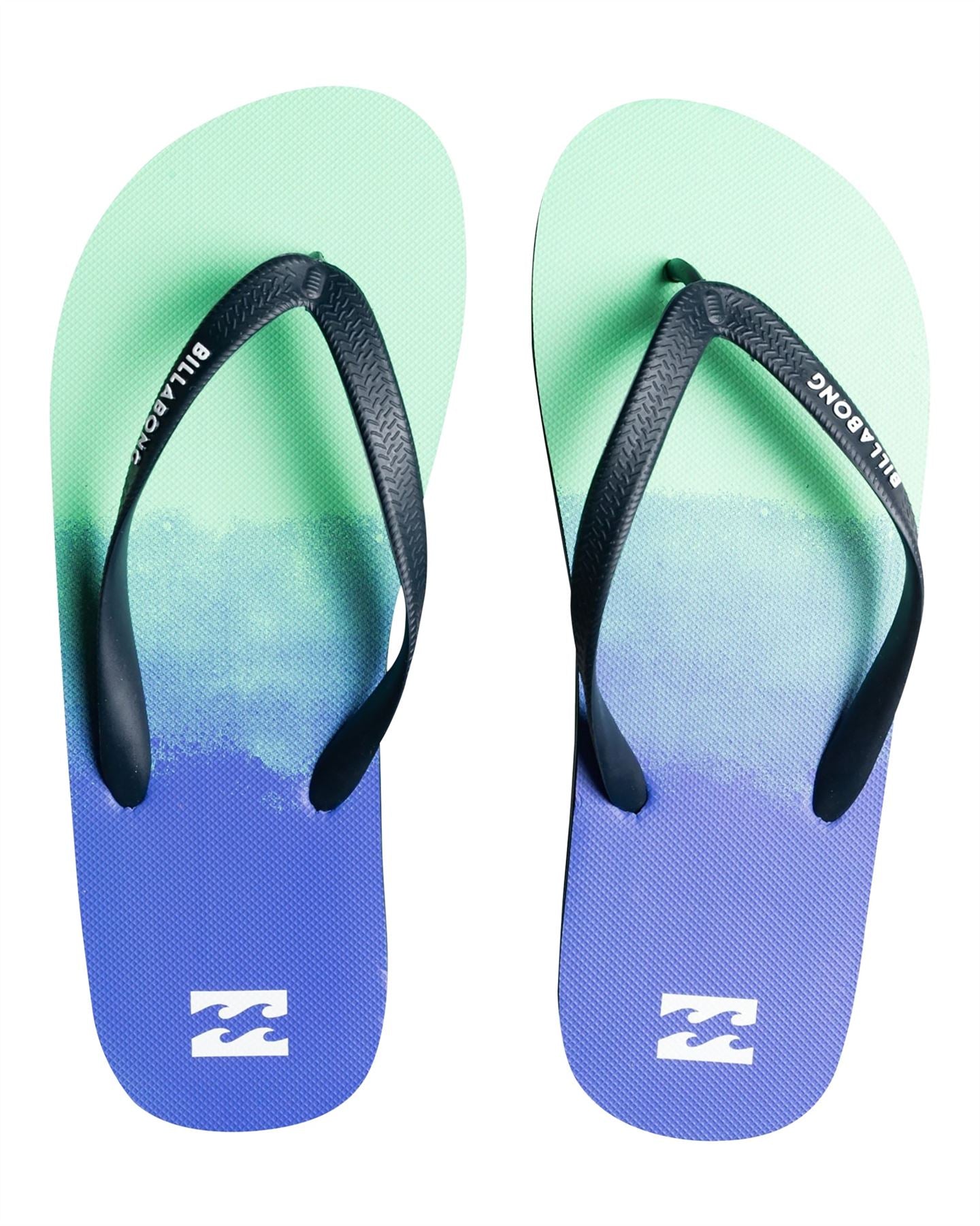 Billabong Flip Flop Mens Open Toe Tides Fade mint