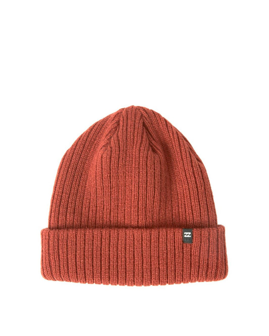 Billabong Mens Knitted Cuff Beanie ~ Arcade brown