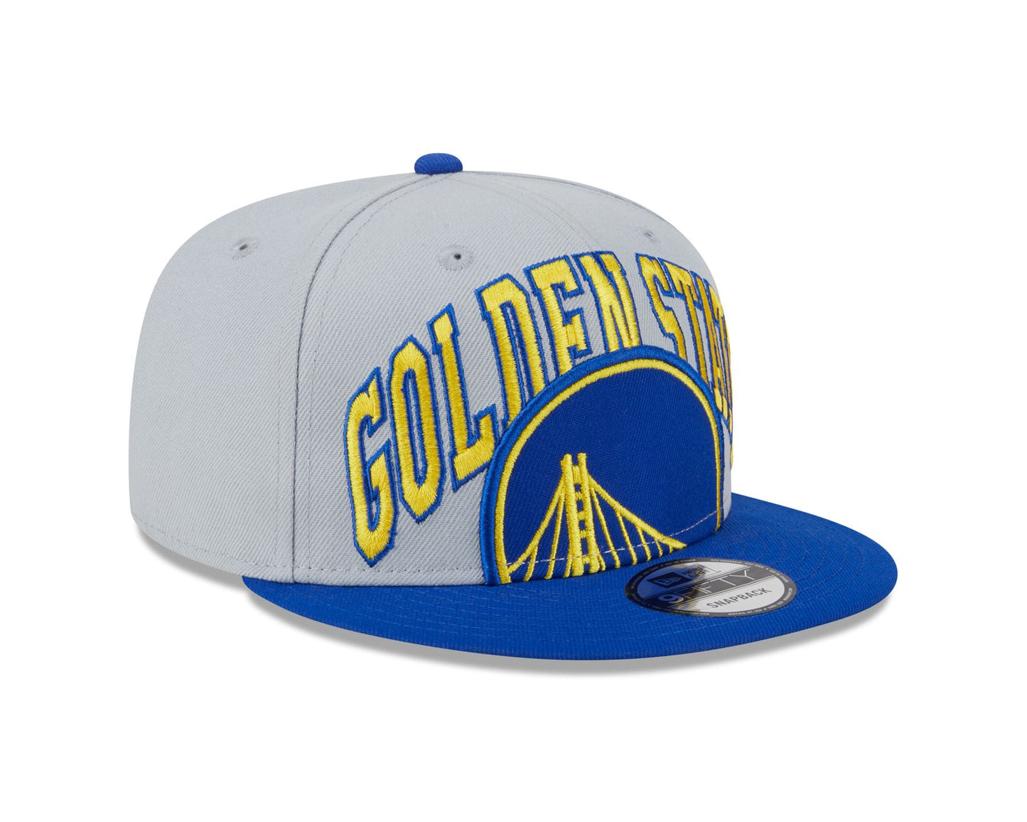 New Era Mens NBA Authentics 9Fifty Cap ~ Golden State Warriors Tip-Off grey