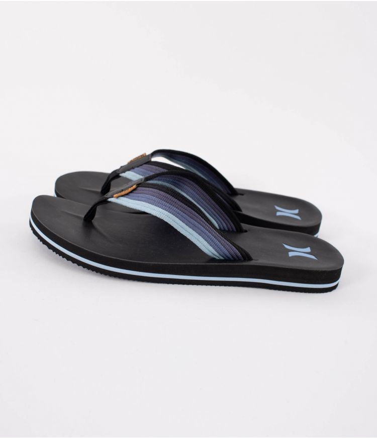 Hurley Shorebreak Mens Blue Open Toe Flip Flop Sandal