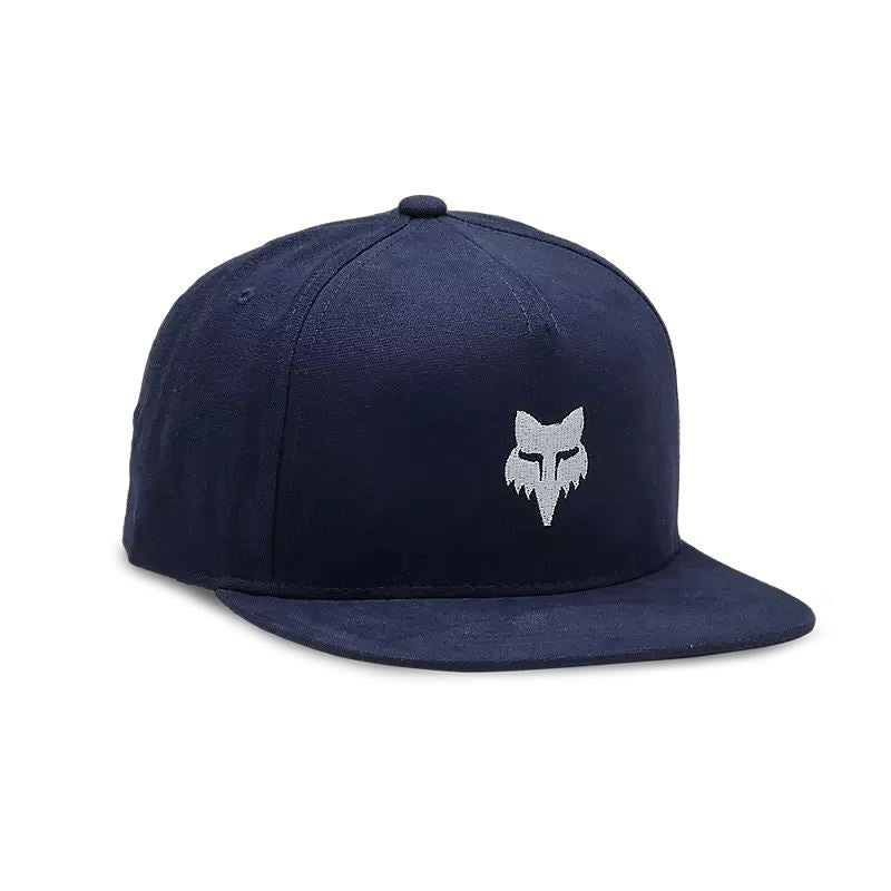 Fox Head Adjustable Snapback Hat Navy Blue